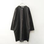 ショッピングエヴァ 2024SS エヴァムエヴァ evam eva V243C902 sweat robe スウェットローブ M｜チャコールグレー 羽織り【2400014799729】