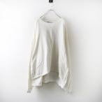 [ время ограничено цена ]remi relief REMI RELIEF Vintage обработка обратная сторона шерсть тренировочный тянуть over l белый верх стрейнер [2400014799897]