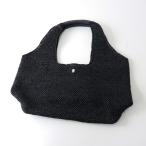 未使用 定価3.3万 ヘレンカミンスキー HELEN KAMINSKI PIA S ラフィア トートバッグ＼ブラック（チャコール） かごバッグ【2400014805406】