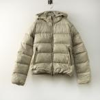 難あり デュベティカ DUVETICA アダラ Adhara フード付きダウンジャケット 38 ベージュ┃ブルゾン アウター 上着【2400014806205】