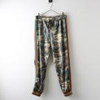 試着 美品 JPタグ グッチ ? ノースフェイス GUCCI THE NORTH FACE 671446 フォレストプリントジョグパンツ M┃//【2400014833478】