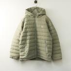 美品 ダントン DANTON フーデッド ライト ダウンジャケット L｜ベージュ アウター 羽織り フード ブルゾン【2400014834710】