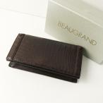  прекрасный товар bo- gran BEAUGRAND JRA одобрено крокодил клатч l Brown сумка на плечо цепь наклонный ..[2400014863512]