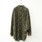 ショッピングロンハーマン 極美品 ユニオンランチ UNION LAUNCH ロンハーマン Ron Herman 別注 リバティプリントドルマンシャツ F＼ブラック【2400014867268】