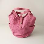 2022SS パドカレ pas de calais キャンバス製品染め トートバッグ (小) ｜ピンク ハンドバッグ【2400014869767】