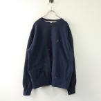 [ время ограничено цена ] Jackson Matiz JACKSON MATISSE YALE Y SWEAT краска USED обработка вырез лодочкой тренировочный большой размер M темно-синий I[2400014872675]