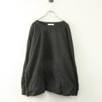 [ время ограничено цена ] tang TANG хлопок лен Mini обратная сторона шерсть тянуть over 38| угольно-серый тренировочный футболка [2400014883831]