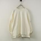 [ время ограничено цена ] Nico and niko and... кручение рукав дизайн тянуть over Ml "теплый" белый tops тренировочный [2400014889307]