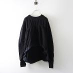 [ время ограничено цена ]2022SSma chat MACHATT автомобиль - кольцо тренировочный Fl черный tops тянуть over длинный рукав [2400014895117]