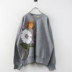 [ время ограничено цена ] прекрасный товар обычная цена 123200 иен 2026SS Marni MARNI Melodia цветочный принт серый хлопок спортивная фуфайка 44 серый I мужчина женщина [2400014926934]