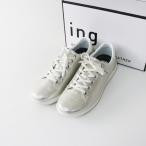ing крыло металлик гонки выше спортивные туфли M/ примерно 23.5cm серебряный I обувь [2400015020266]