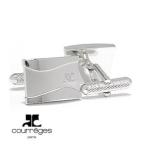  запонки кнопка Andre * Courreges Andre Courreges мужской аксессуары серебряный бренд кафф links подарок 