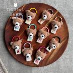 【5点までネコポス可】TRICK HOLIC オリジナル イニシャル ネームタグ（くま付き）