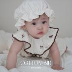[9/5 20 час повторное поступление ][2 пункт до кошка pohs возможно ]new cotton bib лошадь рисунок вышивка TRICK HOLIC оригинал дизайн хлопок нагрудник bib Trick Hori k