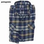 ショッピングパタゴニア Patagonia Organic Cotton Midweight Fjord Flannel Shirt パタゴニア フィヨルドフランネルシャツ ネルシャツ 長袖 メンズ オーガニックコットン New Navy