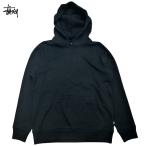ショッピングstussy Stussy Vintage Hood Fleece ステューシー ストックロゴ プルオーバー フーディー スウェット ヴィンテージ 長袖 メンズ 黒