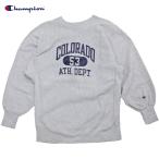 ショッピングused Used USA製 90's Champion Reverse Weave Sweat Shirts COLORADO 3段プリント チャンピオン リバースウィーブ 90年代 刺繍タグ グレー XL Made in USA 古着