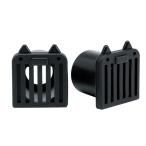 防虫ドレンキャップ2個組(エアコン ホース 虫 防虫 キャップ カバー ゴキブリ 退治 対策 駆除 最強 市販 屋外用 便利 グッズ)