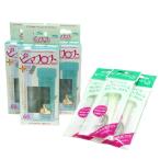 Yahoo! Yahoo!ショッピング(ヤフー ショッピング)ピアフロス つめかえ用 60本 3個セット 選べる香り ミント ローズ ピアスホール クリーナー PIAFLOSS ピアス穴掃除 消毒 ケア用品