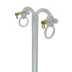Yahoo! Yahoo!ショッピング(ヤフー ショッピング)カン付樹脂イヤリング 5組入り W7mm H11mm ゴールド KE165 ペア アクセサリー ハンドメイド 手芸 プレゼント ギフト