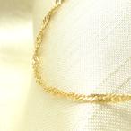 18金 スクリュー ネックレス ゴールド k18 18k 幅2.1mm 40cm 4g 引輪 プレゼント ギフト レディース 爆買