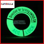 カバー トリム ステッカー 車のイグニッションキー リング 穴 スイッチリング CARMILLA プジョー 207 2008 208 307 308 3008 シトロエン C4 アクセ