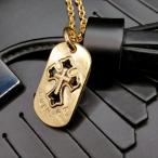  plate бирка Cross 10 знак . черный хром колье розовое золото мужской женский унисекс подвеска цепь аксессуары 