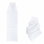 ショッピングトレンカ 冬春厚手】トレンカタイプ ルーズソックス 白 60cm 幅16cm 幅広 ゆるフィット くしゅ感 制服 コスプレ 送料無料