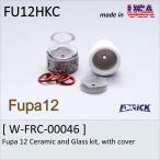 Tig溶接トーチ ノズル 軽量セラミックス/パイレックスカップ　FURICK CUP   Fupa 12 Ceramic and Glass kit, with cover (FU12HKC)