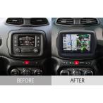 ジープ/レネゲード　トレイルホーク・ロンジチュード用８インチナビ取付キット
