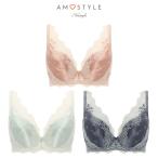 WEB限定セール (アモスタイル)AMOSTYLE グレイスフルシャイン チャーミングラマー ブラジャー(パッドなし) AMST1375 WHP