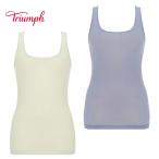 期間限定セール (トリンプ)Triumph 薄くて軽い インナー5250 袖なしトップ(M,Lサイズ) TR5250 Top