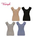 まとめ買い対象 セール68%OFF (トリンプ)Triumph 薄くて軽い インナー5250 フレンチ袖トップ(M,L,LLサイズ) TR5250 Top(F)