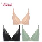 (トリンプ)Triumph 天使のブラ スリムライン632 ブラジャー(D,E,Fカップ) TR632 WHU