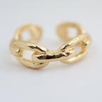 Yahoo! Yahoo!ショッピング(ヤフー ショッピング)金アレ対応 真鍮製 チェーン風 2WAY 両用 オープンリング 1個