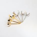 316L хирургический нержавеющая сталь 4шт.@ коготь установить коготь жемчуг подставка серьги детали 