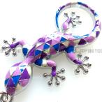 トカゲ ヤモリ モザイク キーホルダー サグラダ・ファミリア ガウディ バルセロナ スペイン 日本未発売 お土産