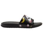 ナイキ レディース サンダル Nike Benassi JDI Slide スリッパ Black/White/Black