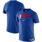 ショッピングナイキ tシャツ メンズ ナイキ メンズ Tシャツ LA Clippers Nike Essential Practice Performance T-Shirt 半袖 Royal