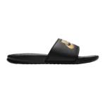 ナイキ メンズ ベナッシ Nike Benassi JDI Slide サンダル スリッパ Black/Metallic Gold 箱なし