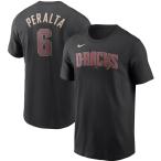 ショッピングナイキ tシャツ メンズ ナイキ メンズ Tシャツ David Peralta Arizona Diamondbacks Nike Name & Number T-Shirt 半袖 Black