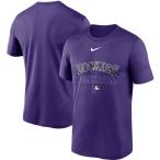 ショッピングナイキ tシャツ メンズ ナイキ メンズ Tシャツ Colorado Rockies Nike Authentic Collection Legend Performance T-Shirt 半袖 Purple