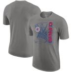 ショッピングナイキ tシャツ メンズ ナイキ メンズ Tシャツ クリッパーズ LA Clippers Nike Essential Hoop Performance T-Shirt - Heathered Gray