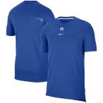 ナイキ メンズ Tシャツ Duke Blue Devils Nike 2021 Sideline Football Coaches Performance Top - Royal