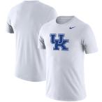 ショッピングナイキ tシャツ メンズ ナイキ メンズ Tシャツ Kentucky Wildcats Nike School Logo Legend Performance T-Shirt - White