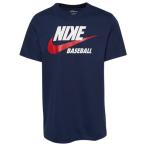 ショッピングナイキ tシャツ メンズ ナイキ メンズ Tシャツ 半袖 Nike Futura Baseball T-Shirt - Navy/University Red