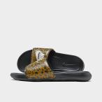 ショッピングナイキ サンダル ナイキ レディース サンダル Women's Nike Victori One Print Slide Sandals - Chutney/White/Black