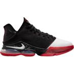 ナイキ メンズ バッシュ Nike LeBron 19 Low Basketball Shoes - Black/White/Red
