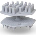 シャンプーブラシ スカルプブラシ 頭皮マッサージ メンズ シリコン 両面仕様 updoor