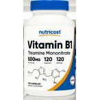 Nutricost витамин B1( Cheer min)500mg,120 шт Capsule 